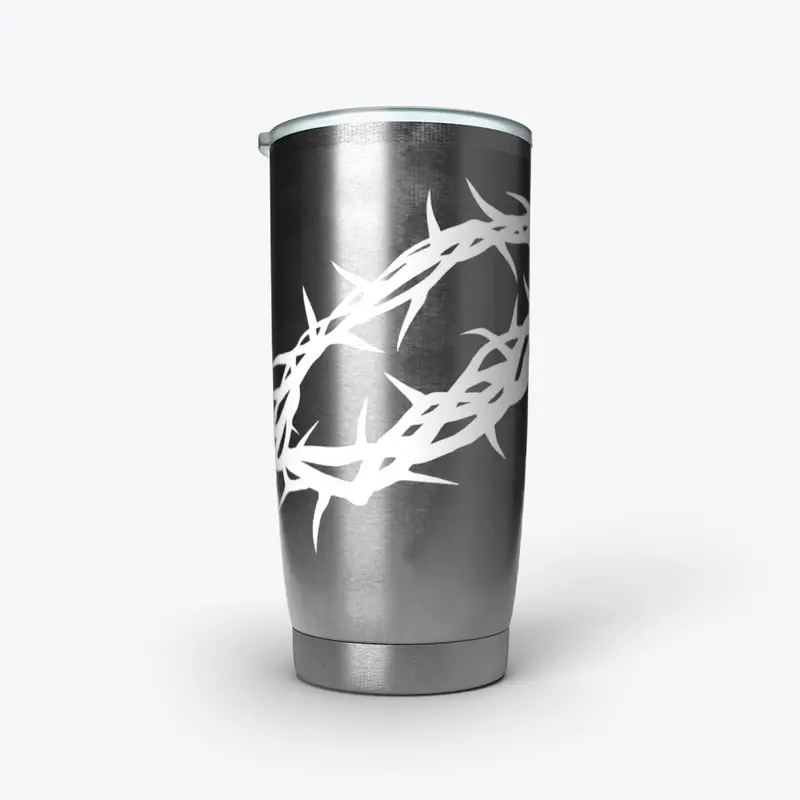 White Crown Tumbler